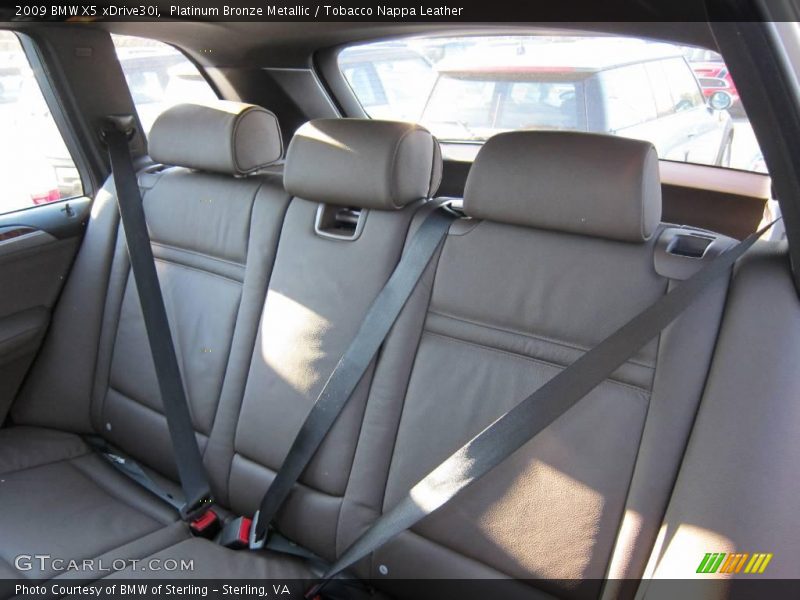 Platinum Bronze Metallic / Tobacco Nappa Leather 2009 BMW X5 xDrive30i