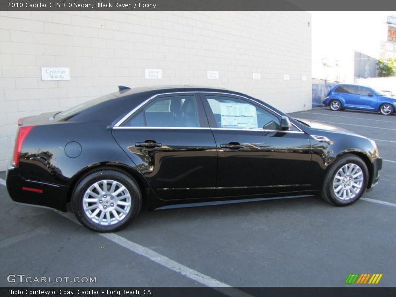 Black Raven / Ebony 2010 Cadillac CTS 3.0 Sedan