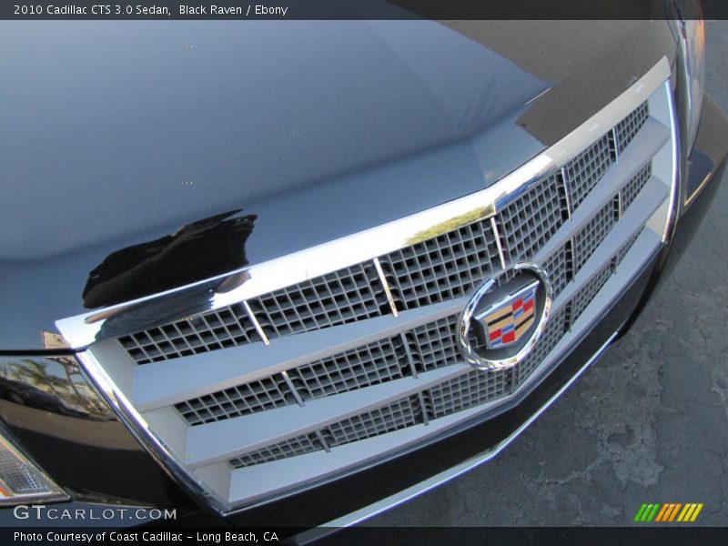 Black Raven / Ebony 2010 Cadillac CTS 3.0 Sedan