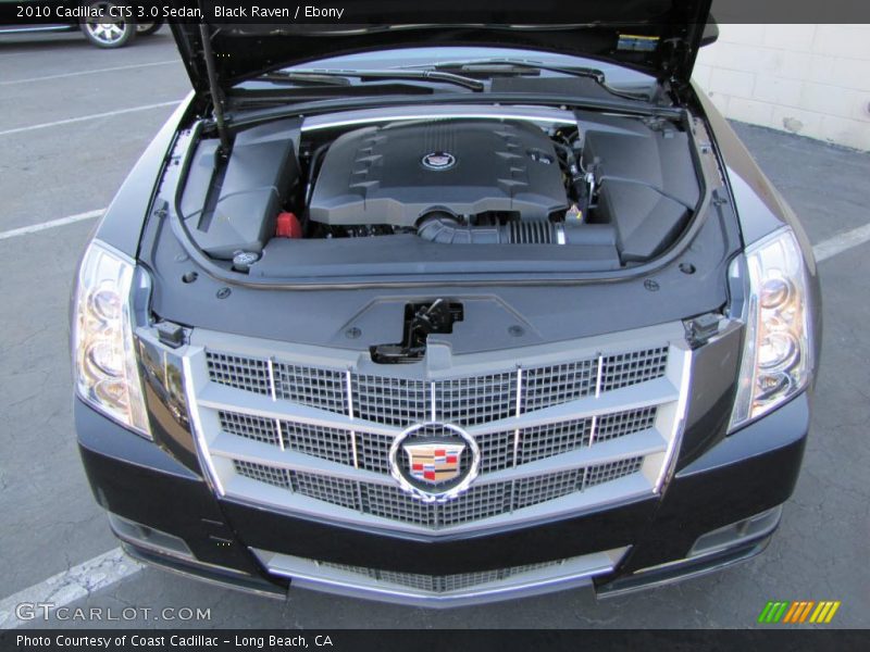 Black Raven / Ebony 2010 Cadillac CTS 3.0 Sedan