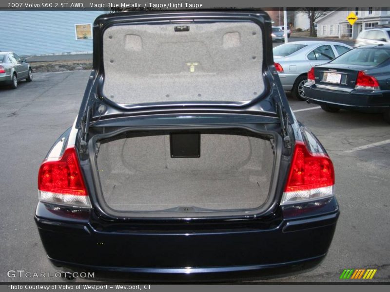 Magic Blue Metallic / Taupe/Light Taupe 2007 Volvo S60 2.5T AWD