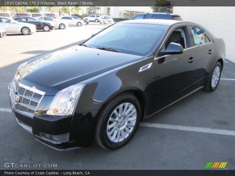 Black Raven / Ebony 2010 Cadillac CTS 3.0 Sedan