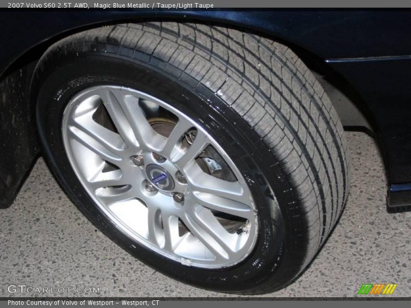 Magic Blue Metallic / Taupe/Light Taupe 2007 Volvo S60 2.5T AWD