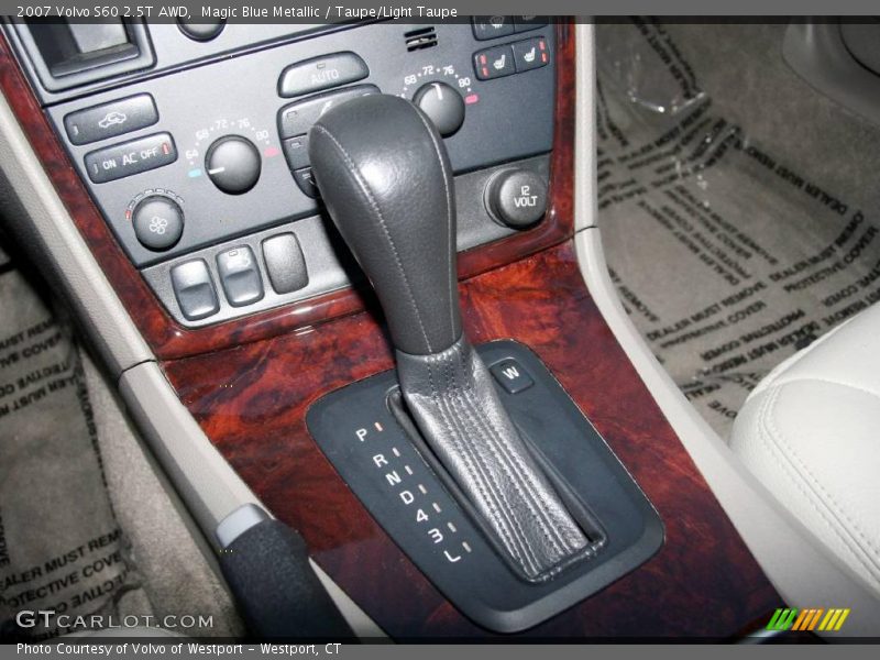 Magic Blue Metallic / Taupe/Light Taupe 2007 Volvo S60 2.5T AWD