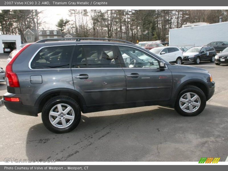 Titanium Gray Metallic / Graphite 2007 Volvo XC90 3.2 AWD