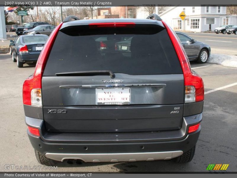 Titanium Gray Metallic / Graphite 2007 Volvo XC90 3.2 AWD
