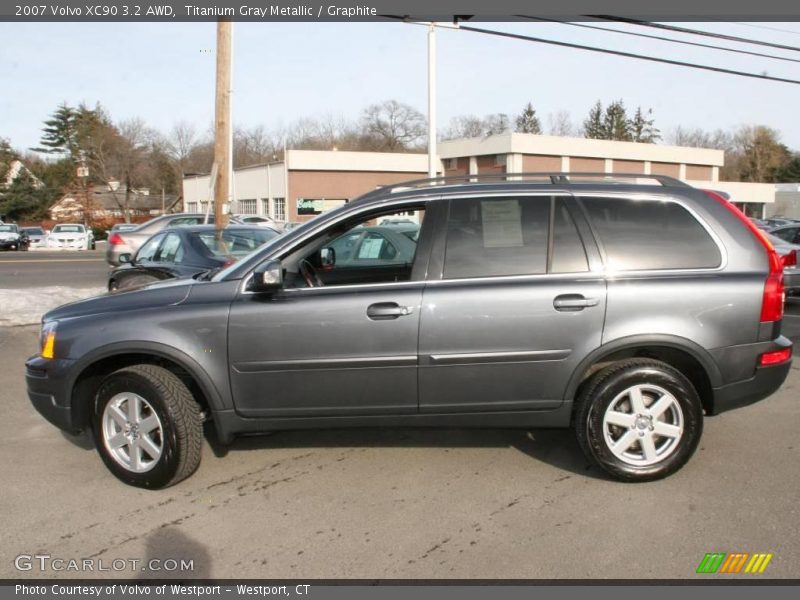Titanium Gray Metallic / Graphite 2007 Volvo XC90 3.2 AWD