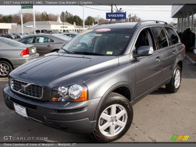Titanium Gray Metallic / Graphite 2007 Volvo XC90 3.2 AWD