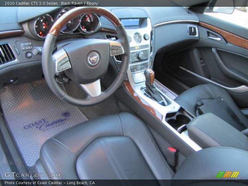 Black Raven / Ebony 2010 Cadillac CTS 3.0 Sedan