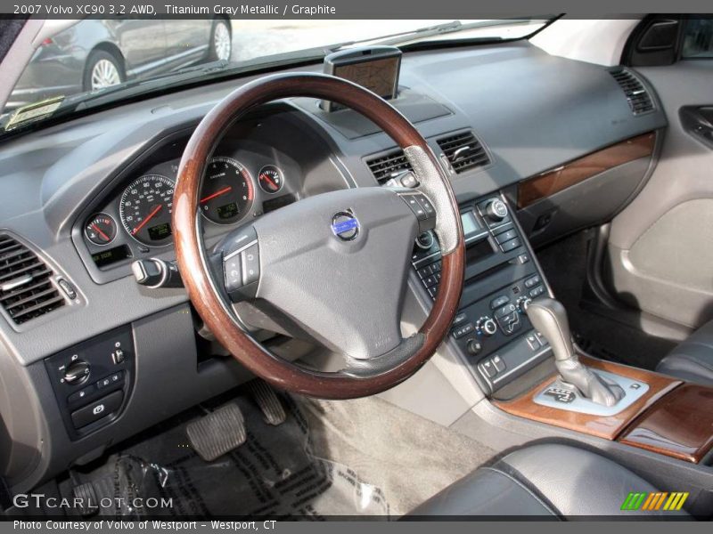 Titanium Gray Metallic / Graphite 2007 Volvo XC90 3.2 AWD