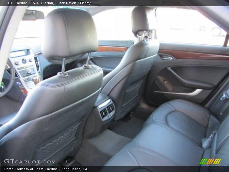 Black Raven / Ebony 2010 Cadillac CTS 3.0 Sedan