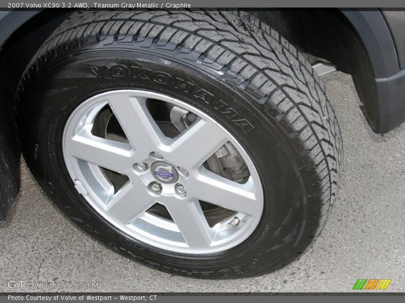 Titanium Gray Metallic / Graphite 2007 Volvo XC90 3.2 AWD