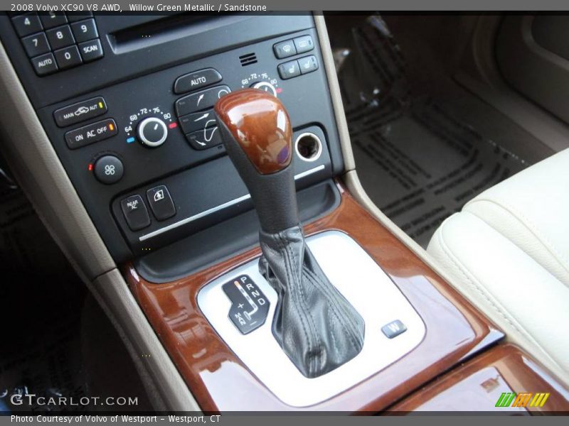 Willow Green Metallic / Sandstone 2008 Volvo XC90 V8 AWD