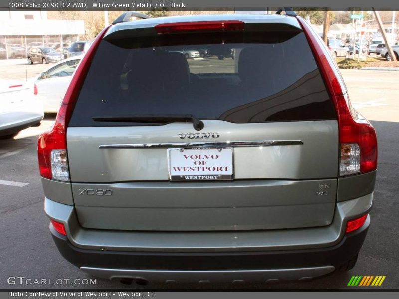Willow Green Metallic / Off Black 2008 Volvo XC90 3.2 AWD
