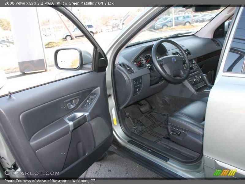 Willow Green Metallic / Off Black 2008 Volvo XC90 3.2 AWD