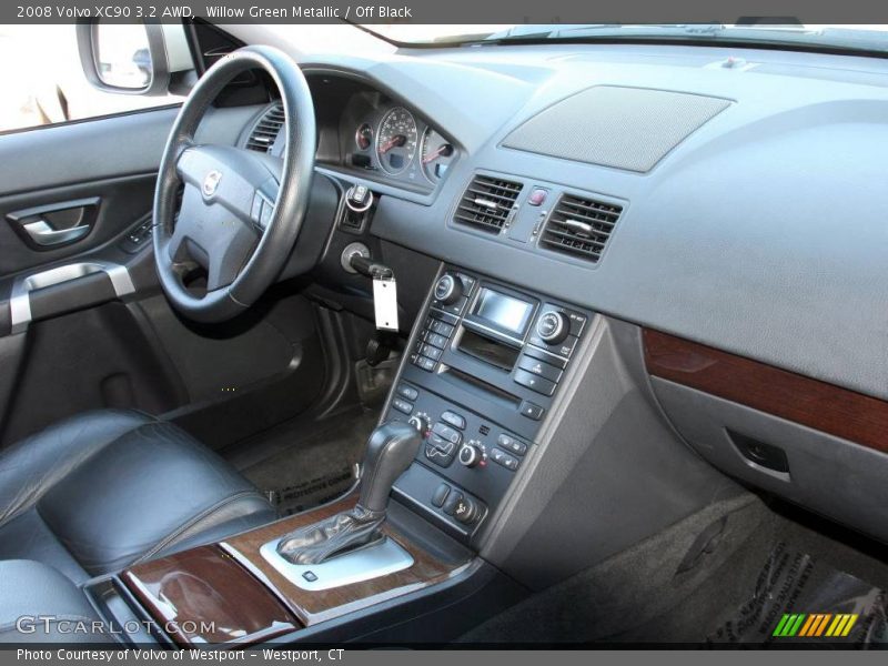 Willow Green Metallic / Off Black 2008 Volvo XC90 3.2 AWD