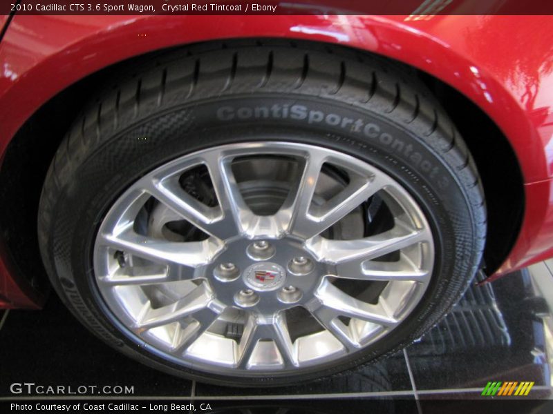 Crystal Red Tintcoat / Ebony 2010 Cadillac CTS 3.6 Sport Wagon
