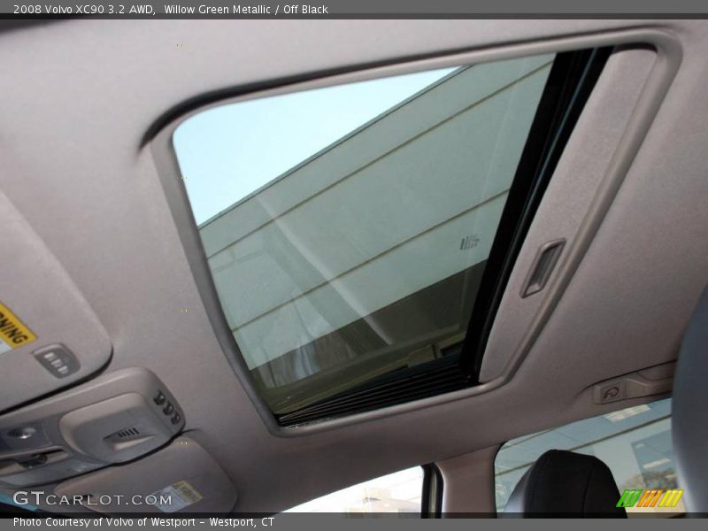 Willow Green Metallic / Off Black 2008 Volvo XC90 3.2 AWD