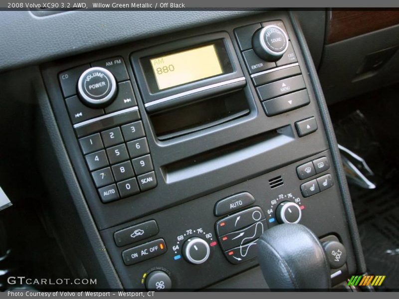 Willow Green Metallic / Off Black 2008 Volvo XC90 3.2 AWD