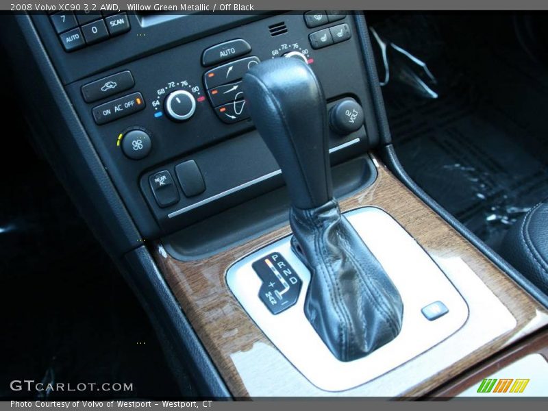 Willow Green Metallic / Off Black 2008 Volvo XC90 3.2 AWD