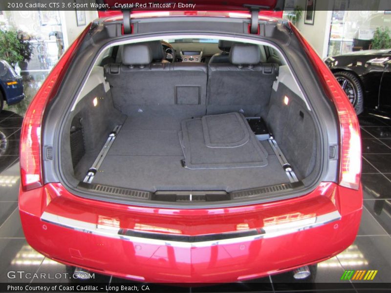 Crystal Red Tintcoat / Ebony 2010 Cadillac CTS 3.6 Sport Wagon