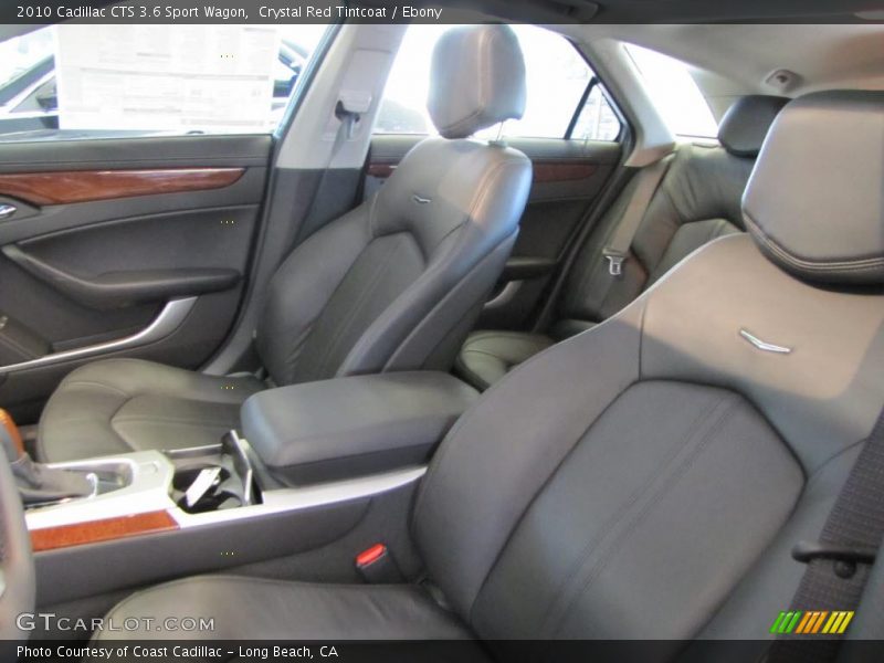 Crystal Red Tintcoat / Ebony 2010 Cadillac CTS 3.6 Sport Wagon