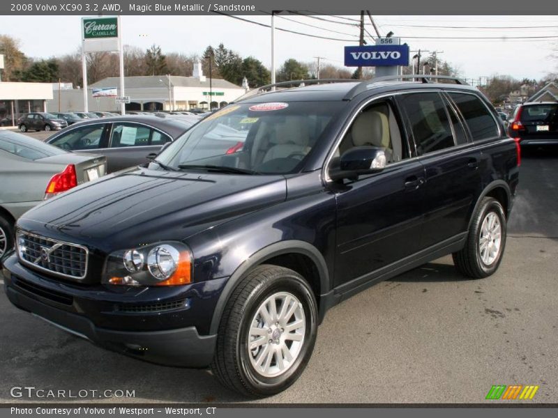 Magic Blue Metallic / Sandstone 2008 Volvo XC90 3.2 AWD