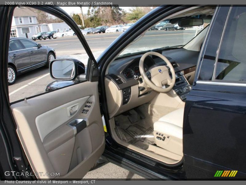 Magic Blue Metallic / Sandstone 2008 Volvo XC90 3.2 AWD