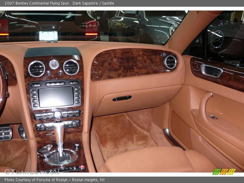 Dark Sapphire / Saddle 2007 Bentley Continental Flying Spur