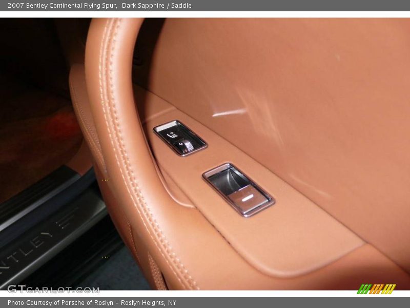 Dark Sapphire / Saddle 2007 Bentley Continental Flying Spur