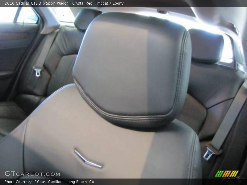 Crystal Red Tintcoat / Ebony 2010 Cadillac CTS 3.6 Sport Wagon