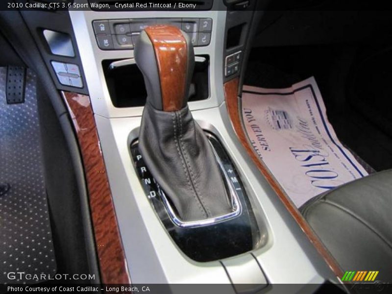 Crystal Red Tintcoat / Ebony 2010 Cadillac CTS 3.6 Sport Wagon