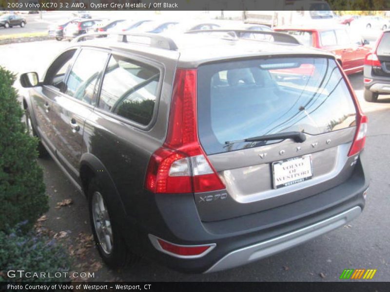 Oyster Grey Metallic / Off Black 2009 Volvo XC70 3.2 AWD