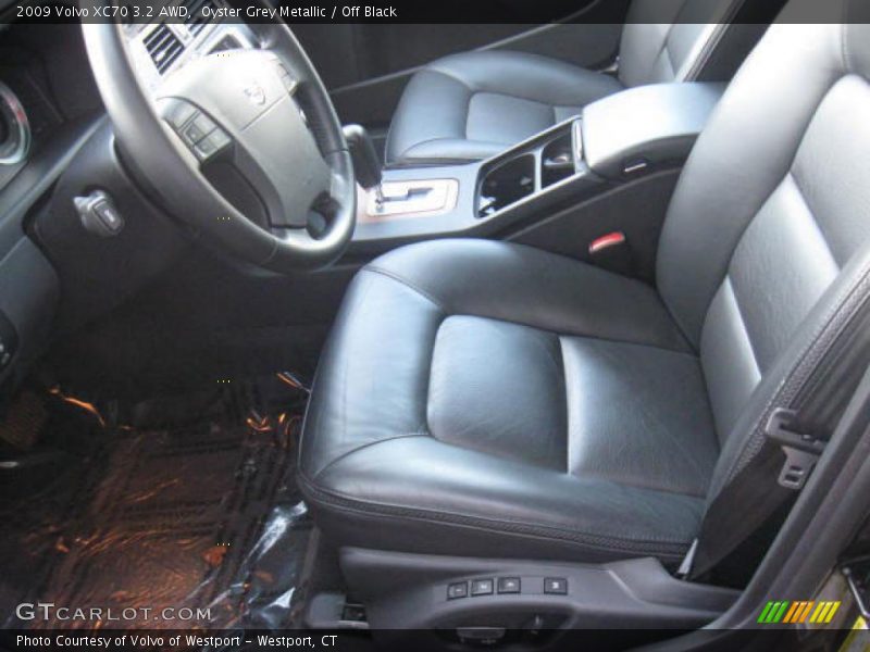 Oyster Grey Metallic / Off Black 2009 Volvo XC70 3.2 AWD