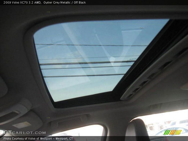 Oyster Grey Metallic / Off Black 2009 Volvo XC70 3.2 AWD