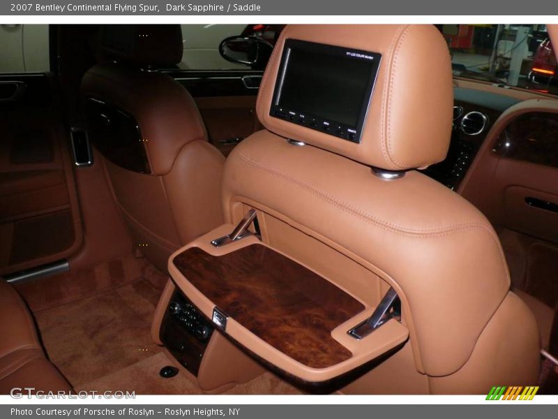 Dark Sapphire / Saddle 2007 Bentley Continental Flying Spur