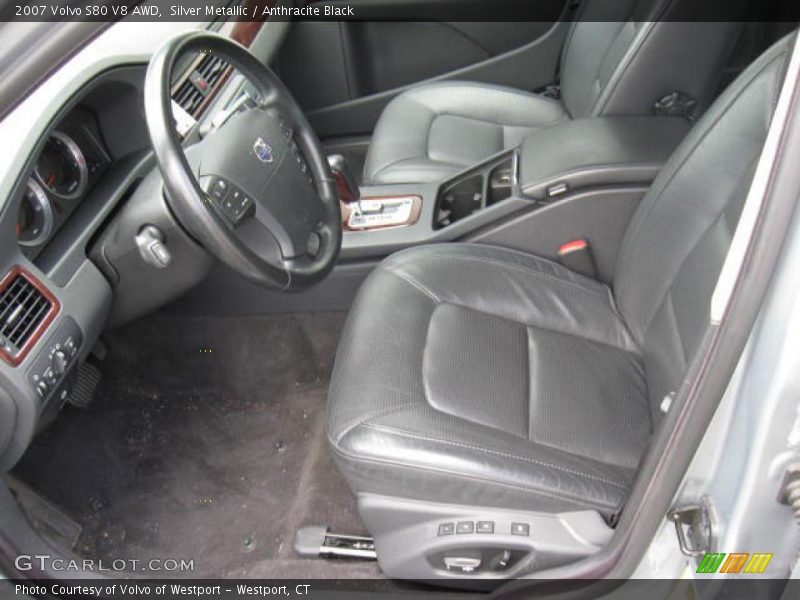 Silver Metallic / Anthracite Black 2007 Volvo S80 V8 AWD