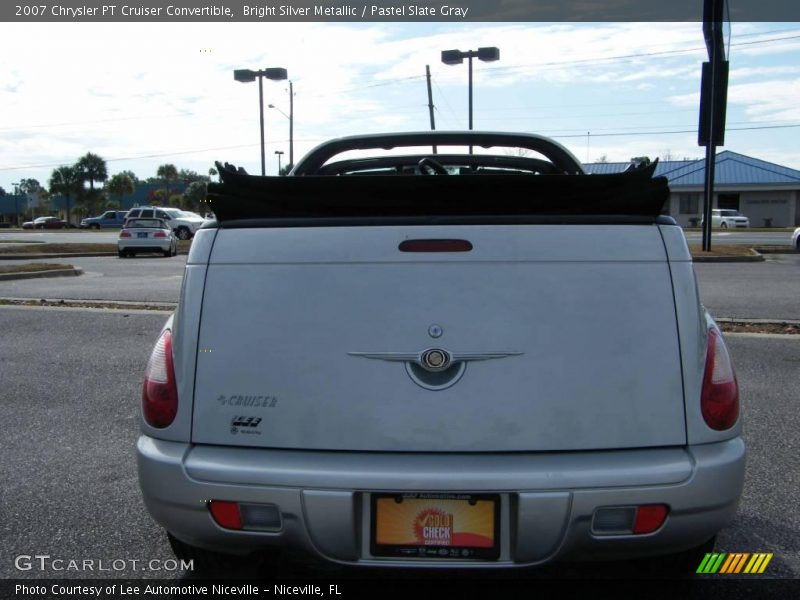 Bright Silver Metallic / Pastel Slate Gray 2007 Chrysler PT Cruiser Convertible