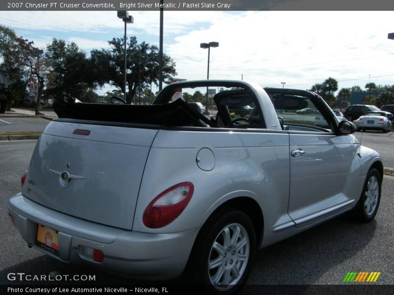 Bright Silver Metallic / Pastel Slate Gray 2007 Chrysler PT Cruiser Convertible