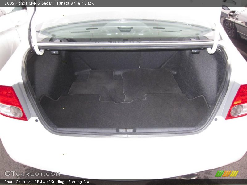 Taffeta White / Black 2009 Honda Civic Si Sedan