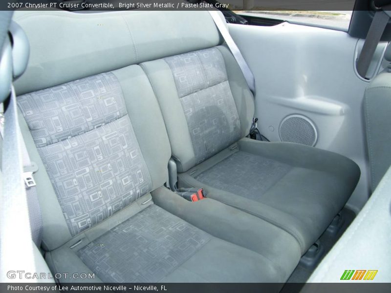 Bright Silver Metallic / Pastel Slate Gray 2007 Chrysler PT Cruiser Convertible