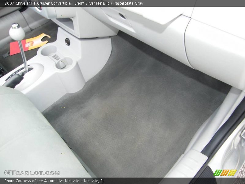 Bright Silver Metallic / Pastel Slate Gray 2007 Chrysler PT Cruiser Convertible