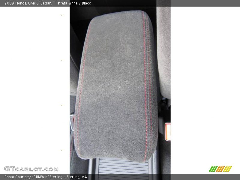 Taffeta White / Black 2009 Honda Civic Si Sedan