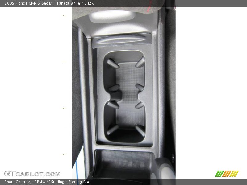Taffeta White / Black 2009 Honda Civic Si Sedan