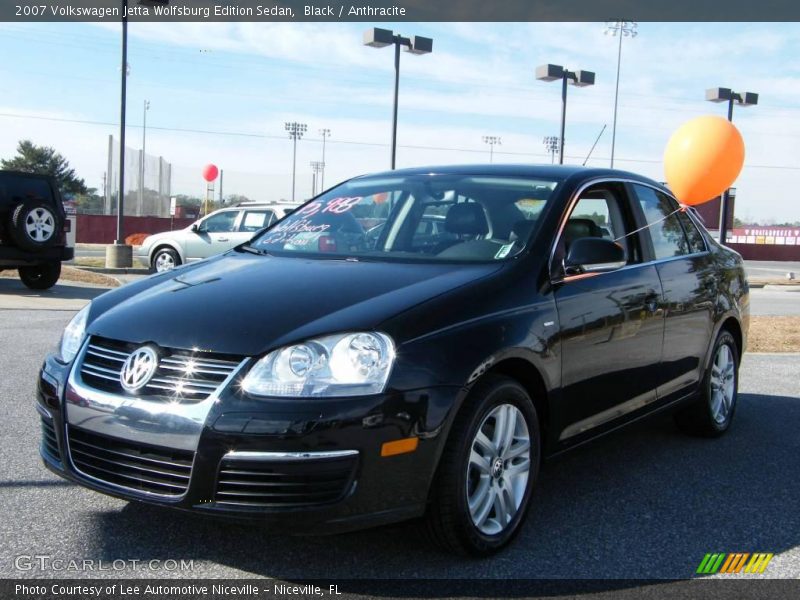 Black / Anthracite 2007 Volkswagen Jetta Wolfsburg Edition Sedan