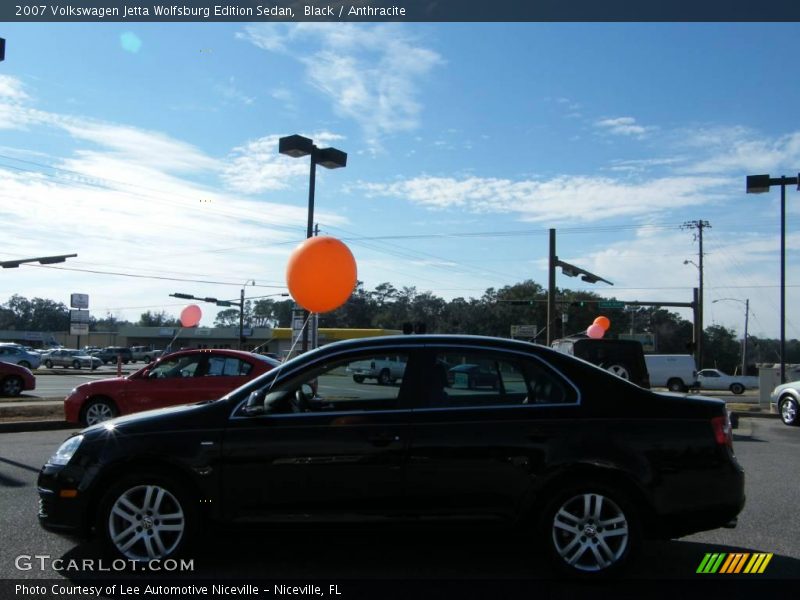 Black / Anthracite 2007 Volkswagen Jetta Wolfsburg Edition Sedan