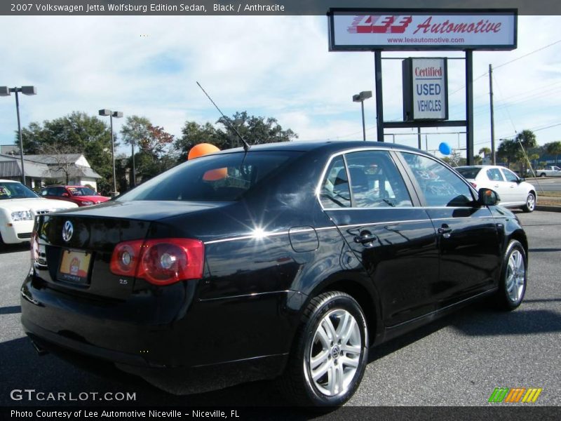 Black / Anthracite 2007 Volkswagen Jetta Wolfsburg Edition Sedan