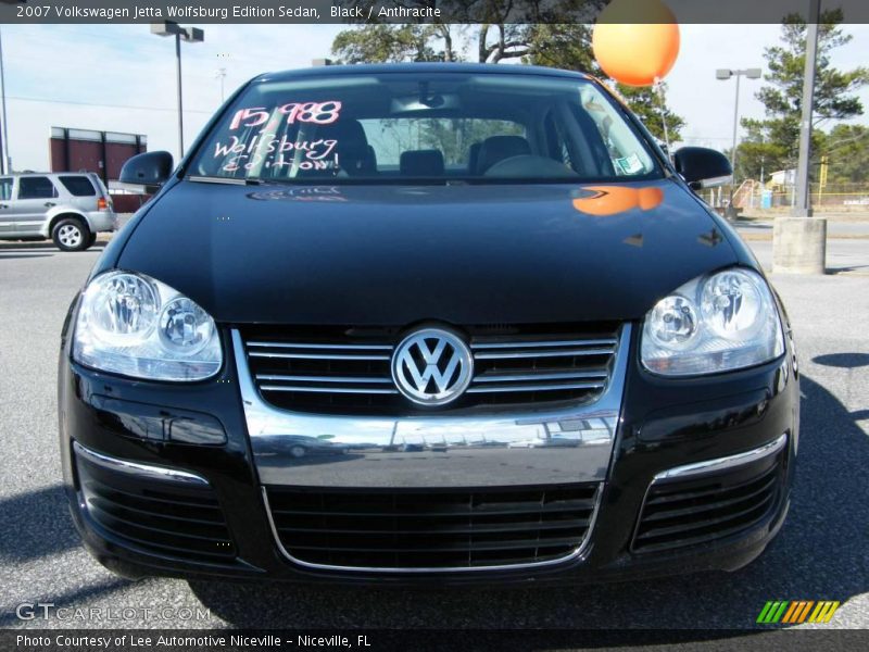 Black / Anthracite 2007 Volkswagen Jetta Wolfsburg Edition Sedan