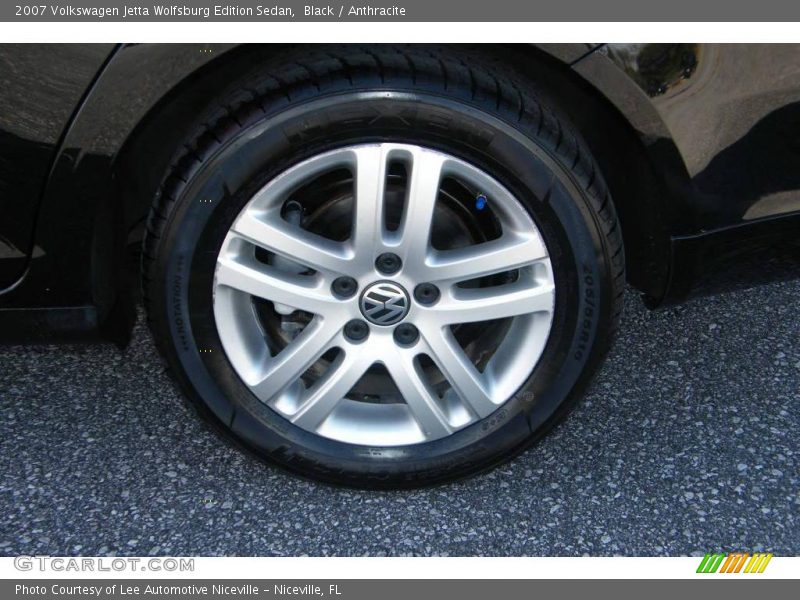 Black / Anthracite 2007 Volkswagen Jetta Wolfsburg Edition Sedan