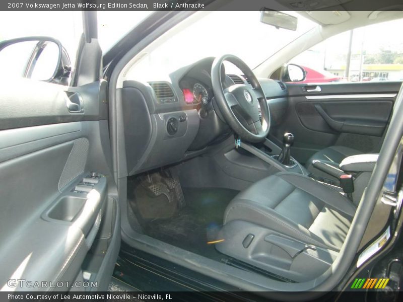 Black / Anthracite 2007 Volkswagen Jetta Wolfsburg Edition Sedan